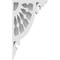Ekena Millwork Wagon Wheel Architectural Grade PVC Corbel, 1 7/8"W X 6 1/2"D X 11"H CORP01X06X11WW - alternate 4